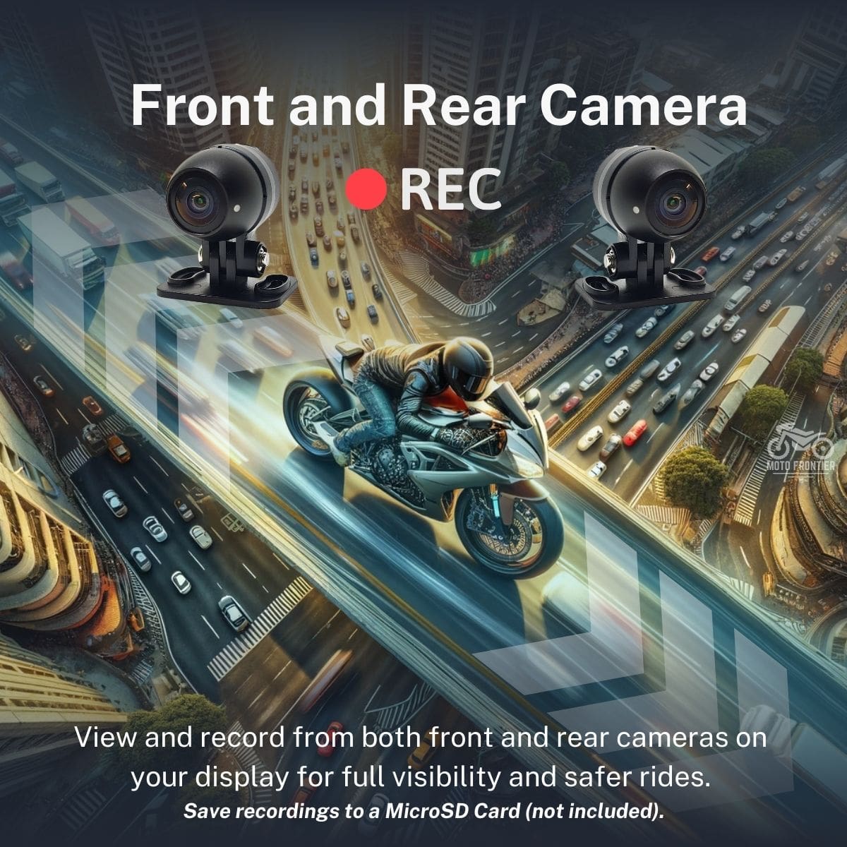Vision Ride Pro - All-in-One Motorcycle Display