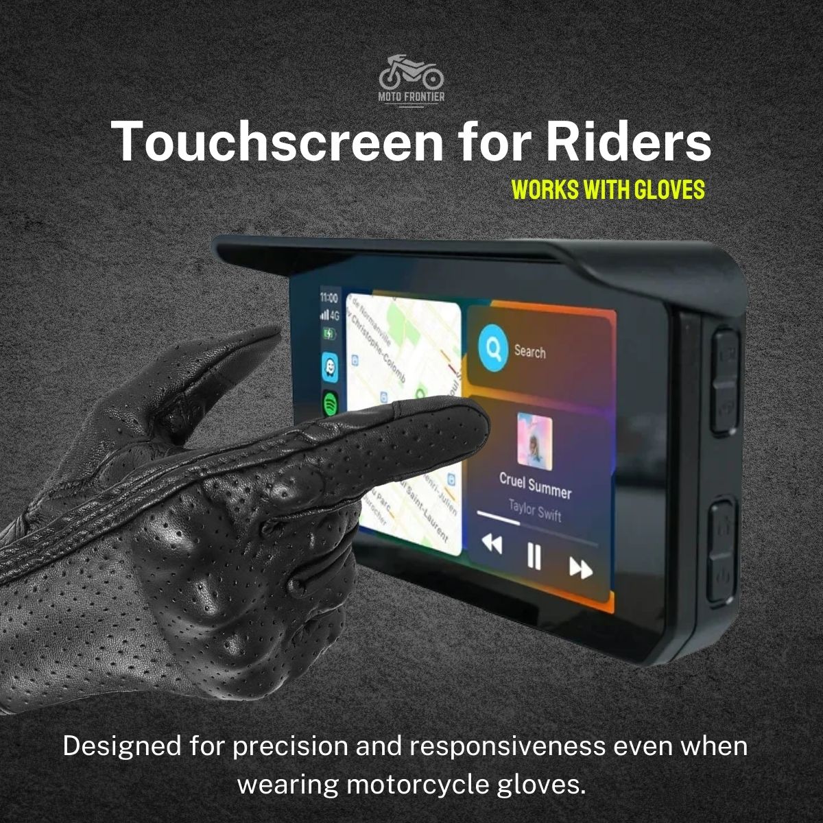 Vision Ride Pro - All-in-One Motorcycle Display