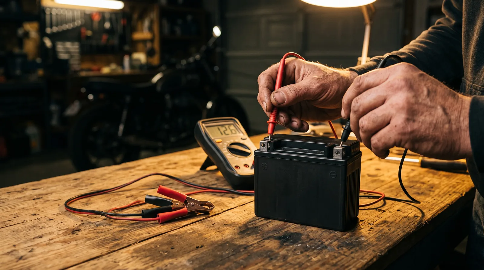 Motorcycle Battery Maintenance: Tenders, Voltage, and How Long One Lasts